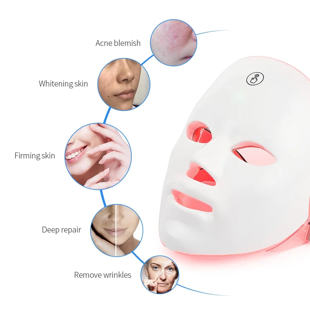 LED Photon Therapy Beauty Mask 🌈💆‍♀️