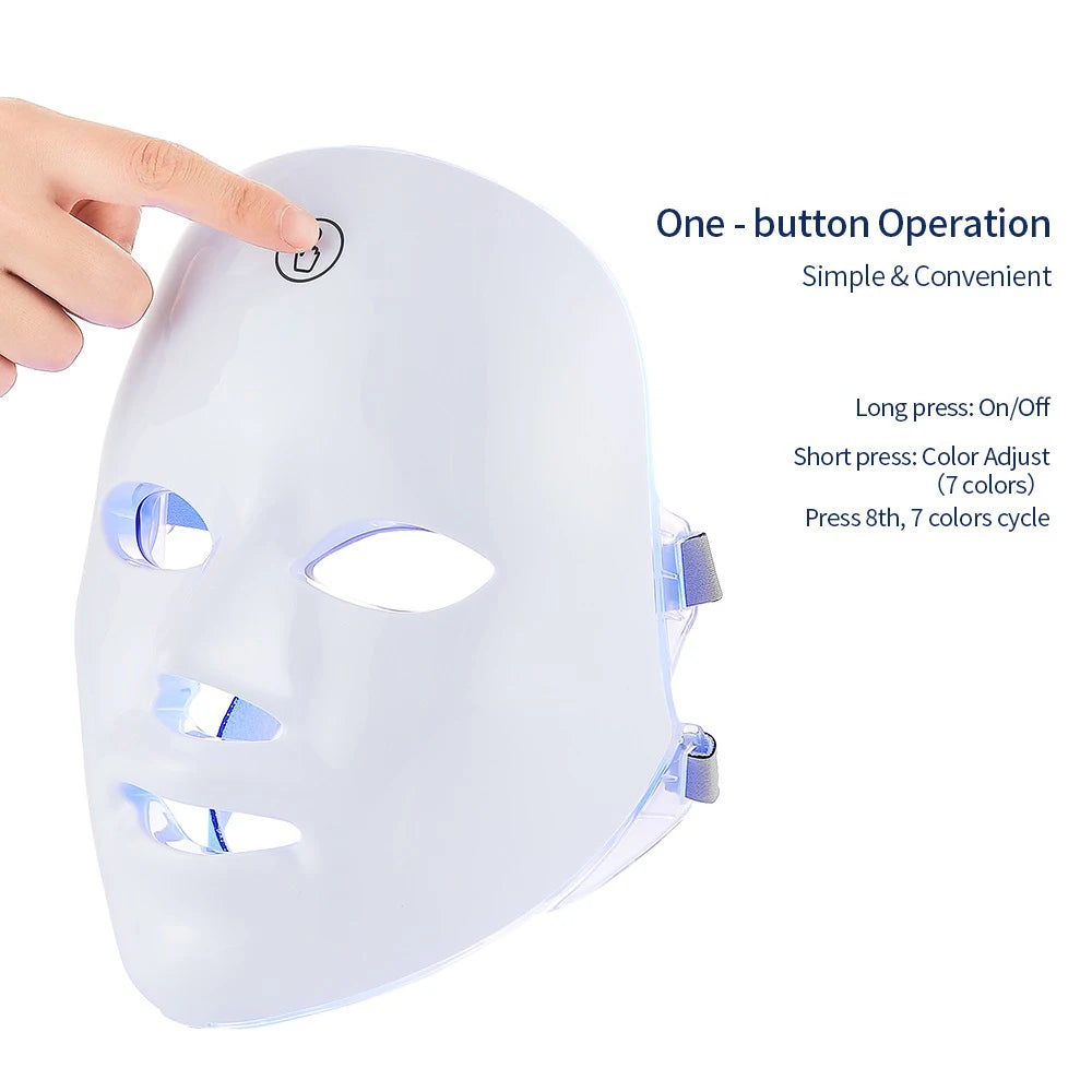 LED Photon Therapy Beauty Mask 🌈💆‍♀️