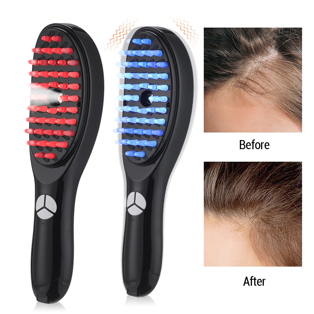 GlowGrow™ Scalp Massager 💆‍♀️ ❤️💙