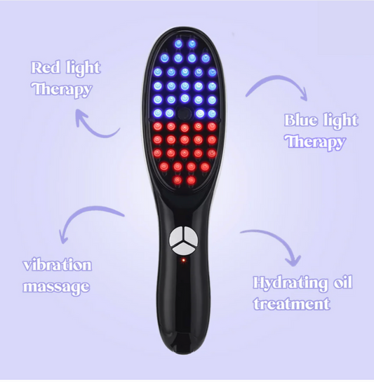 GlowGrow™ Scalp Massager 💆‍♀️ ❤️💙